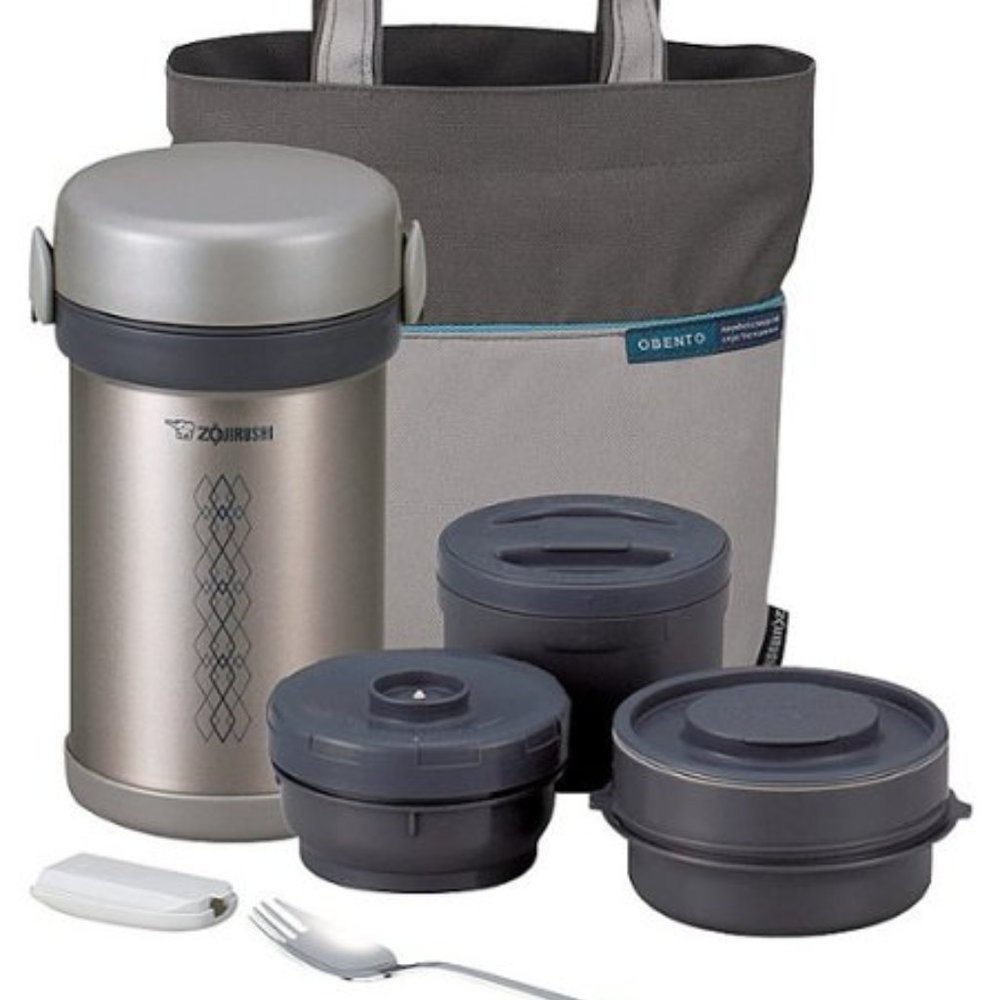 Zojirushi - Ms. Bento Lunch Jar - Stainless-Steel